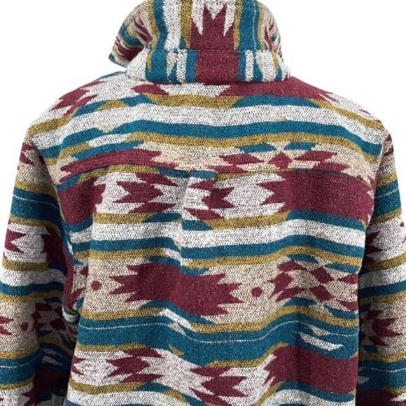 Stoic Aztec Western Print Shirt Jacket Shacket Women's Size XLarge - Picture 6 of 11